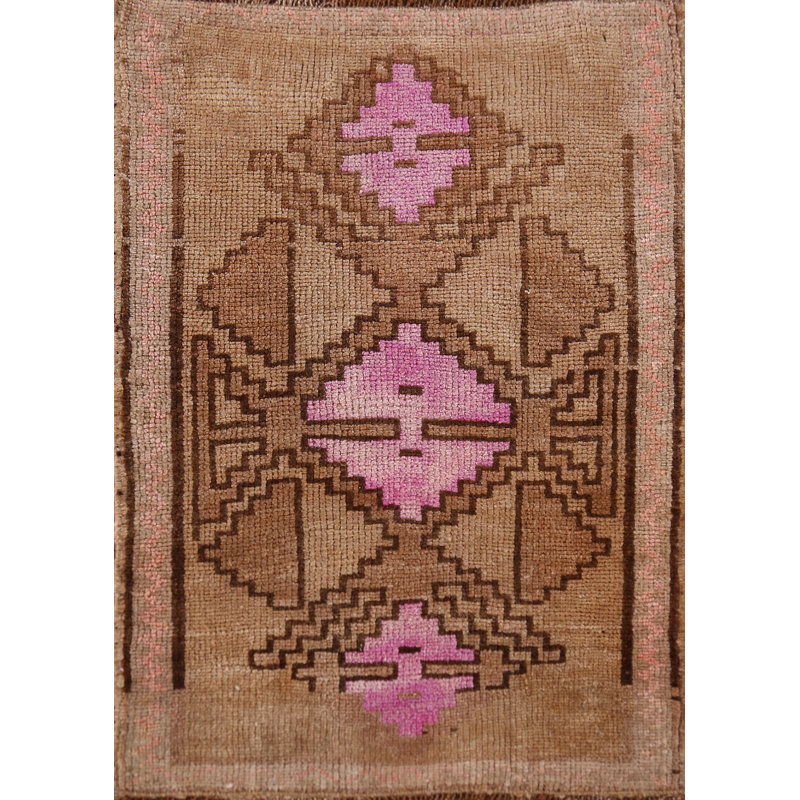 Tapis de vestibule turc à motif antique Anatolian