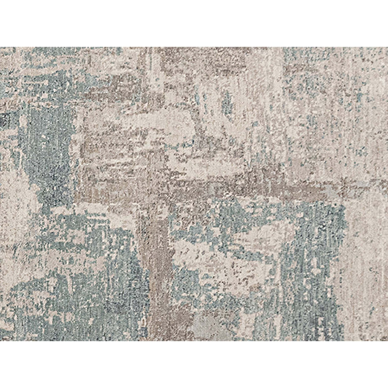Handmade Silk and Wool Area Rug