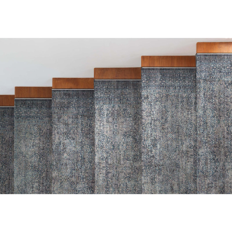 Tapis d'escalier Asha Juliette, Tapis de couloir 2 pi 7 po x 12 pi