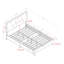 Lit plateforme tapissier Koshalya-465307336