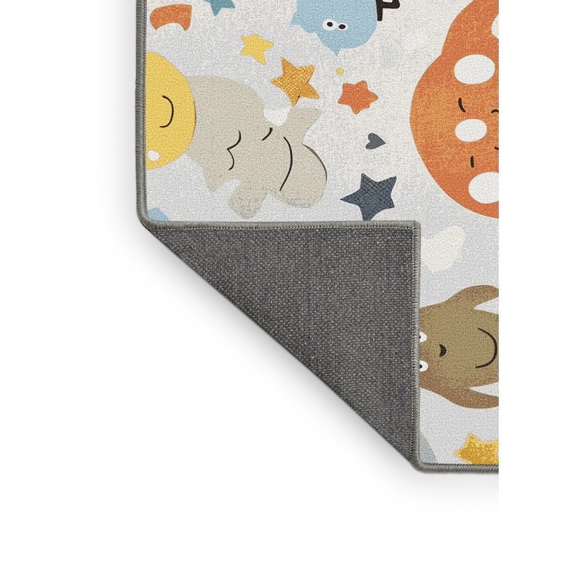 Tapis pour enfants East Urban Home, Rectangulaire 8 pi x 10 pi