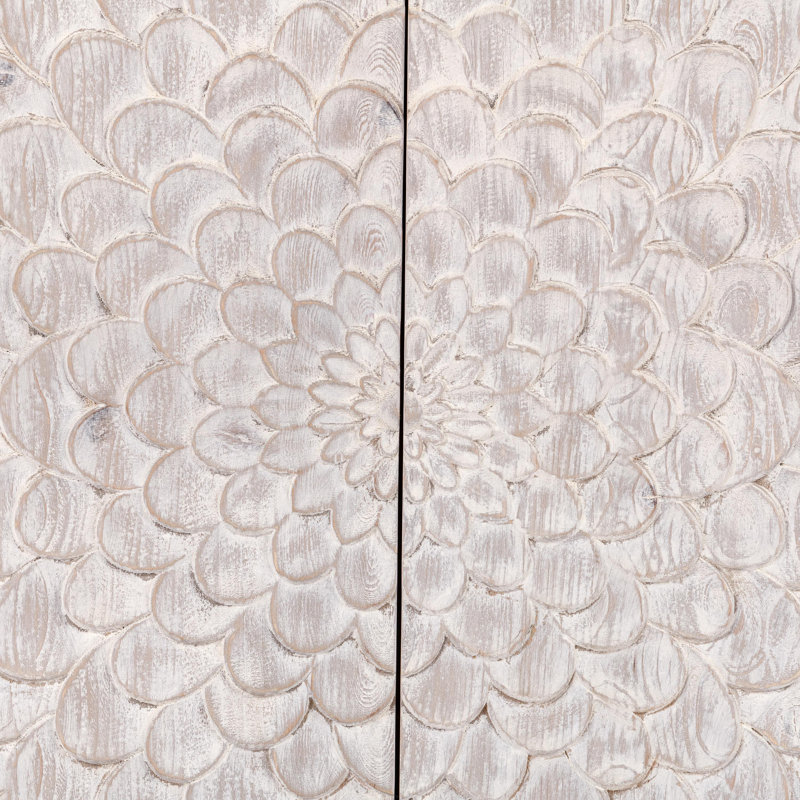 Astrid 174'' Solid Wood Sideboard