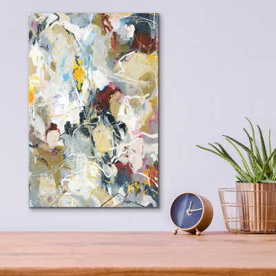 Art mural en verre épique «Frequent» par Design Fabrikken, 12 po x 16 po