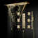 Remote Controlled Brushed Gold Thermostatic Shower System with Rainfall and Jets