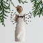 11.5cm Resin Hanging Figurine Ornament