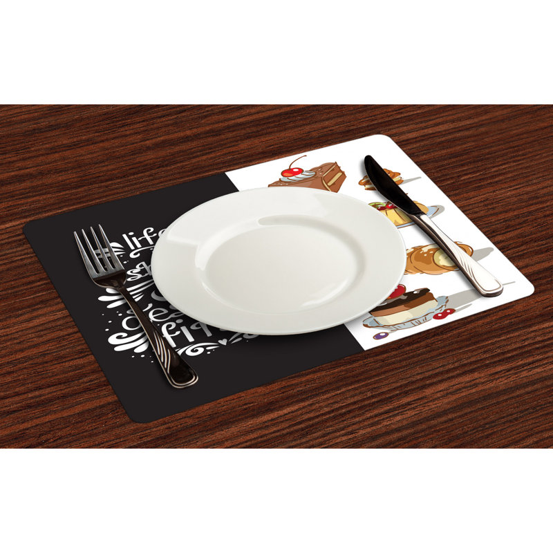 Récapitulatif 18,5" dessert manger first, Blanc