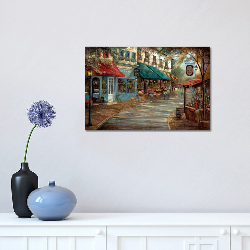 Romantic Interlude by Ruane Manning - Print on Canvas, Wrapped Canvas, 66.04 cm H x 45.72 cm W x 1.91 cm D