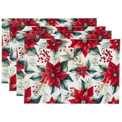 The Holiday Aisle® Karilynn 4-Pack Placemat Set