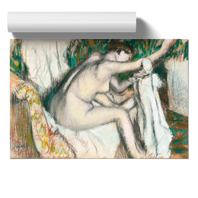 Nude Woman Vol.1 by Edgar Degas - No Frame Painting