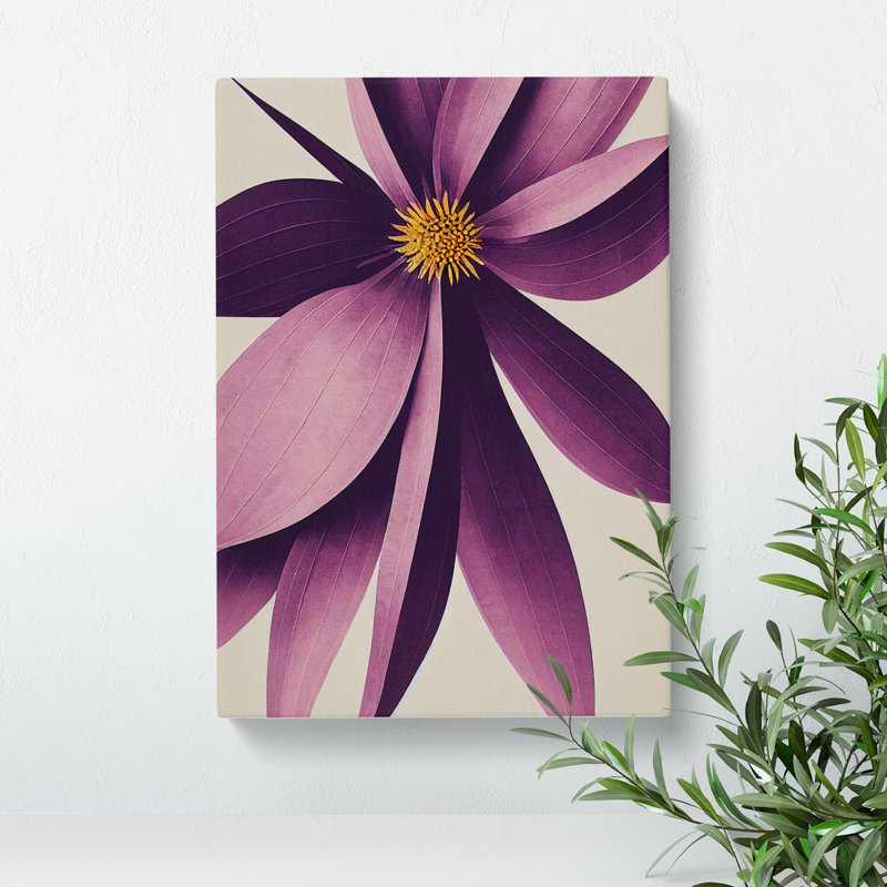 The Tranquil Flower - Wall Art, 50cm H x 35cm W x 3cm D