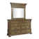 Commode à neuf tiroirs avec miroir Stratton