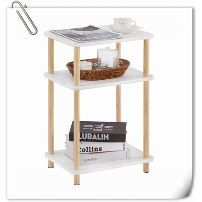 Bryaunna 15.7'' W Metal Nightstand