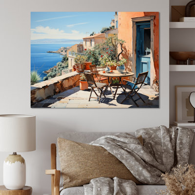 Impression sur toile La Dolce, côte italienne IV - Italie