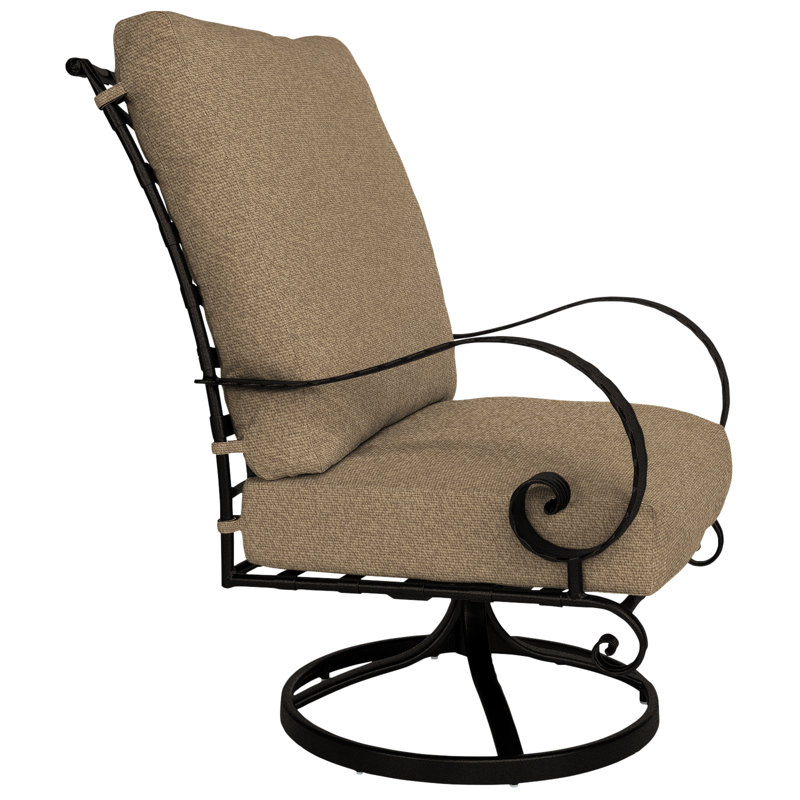 Classico Outdoor Rocker Chair, Carbon Black, Adena Shale
