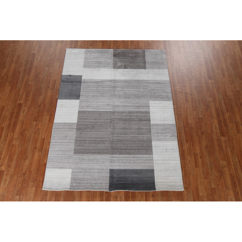 Tapis oriental contemporain Gabbeh 6 x 8