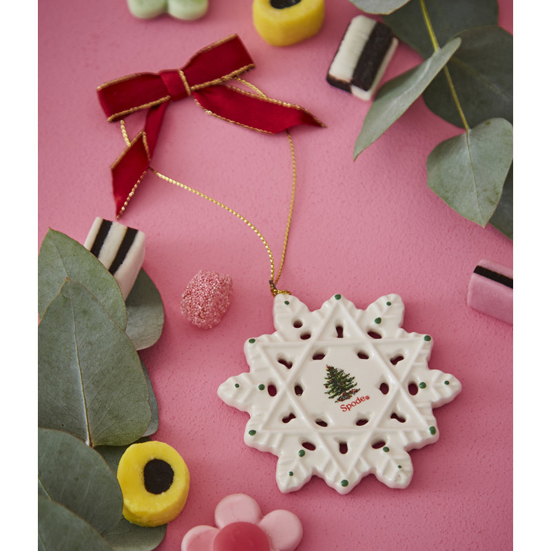 Spode, Christmas Tree - Snowflake Decoration
