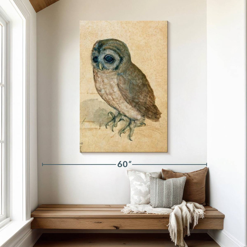 Brampt The Little Owl, 48" H x 32" W