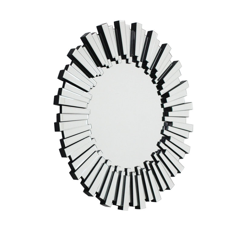 Miroir mural Polixenia, 32 po x 32 po