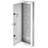Structured Media Enclosure 42-Inch Wiring Cabinet with Hinged Cover, In Wall Cable Management Network Box, Cold-Rolled Steel, Recessed Electrical Multi-Media Cabinet, Flush or Surface Mount
