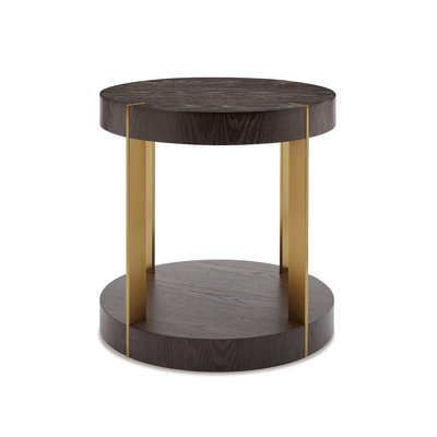 Sanremo 55cm W Metal Bedside Table
