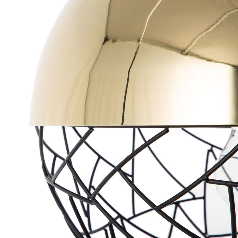 Rosalie 1 - Light Gold Sphere Pendant