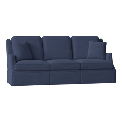 Savannah 93" Round Arm Sofa with Reversible Cushions