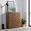 Armoire de rangement en bois massif avec rangement de 31 po Bethel