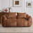 Giant Bean Bag Couch, Ultra Soft Fluffy Loveseat Bean Bag Sofa, Oversized Chase Lounge Chair-598677026