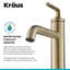 Robinet de lavabo vasque à poignée simple avec drain Ramus-50612611