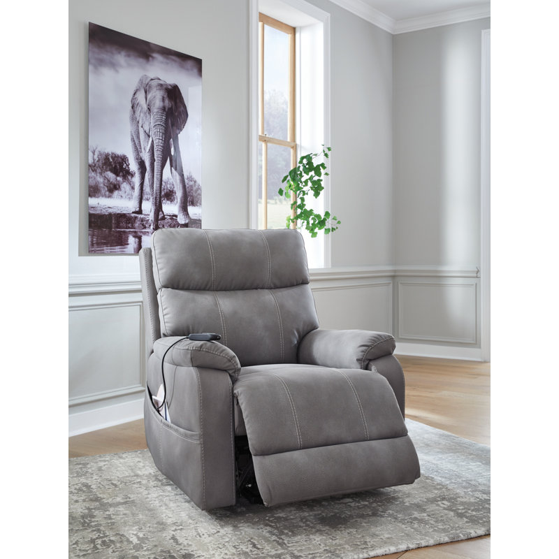 Fauteuil inclinable électrique Mealie, Gris