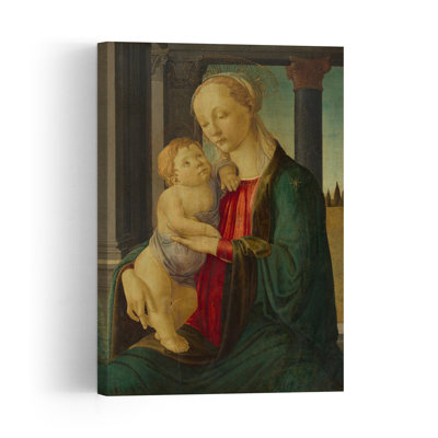 Madonna And Child, C.1467 Abstract Contemporary Wall Art Print