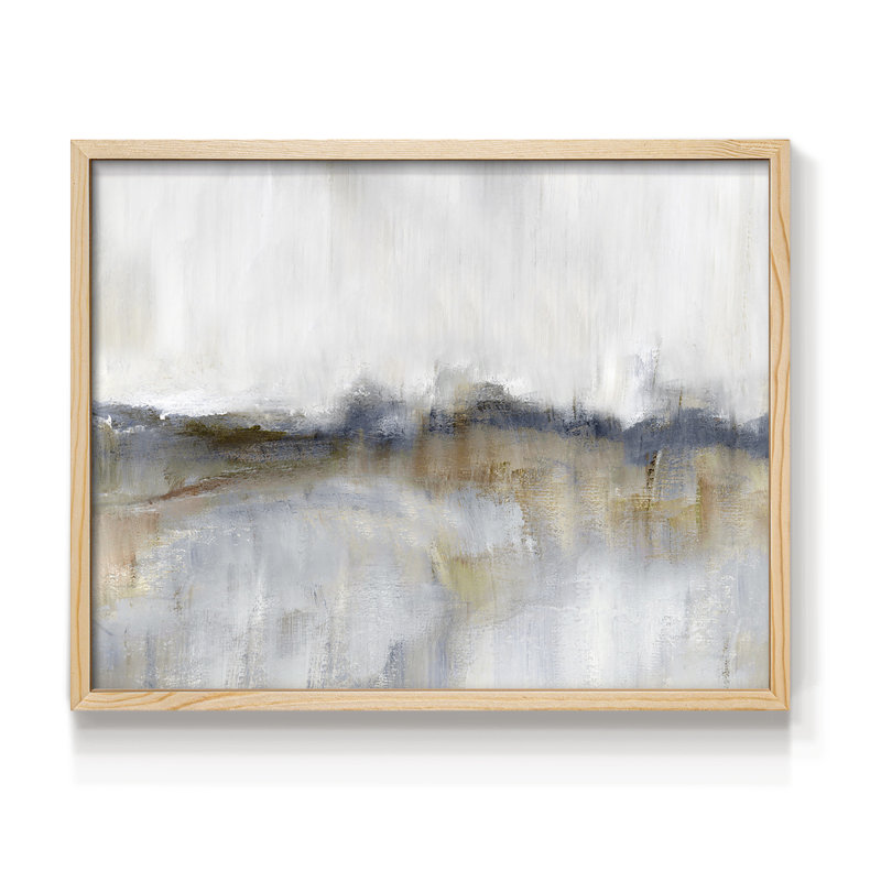 Autumnal Tide -Framed Print - Restickable, Natural, 22" H x 28" W