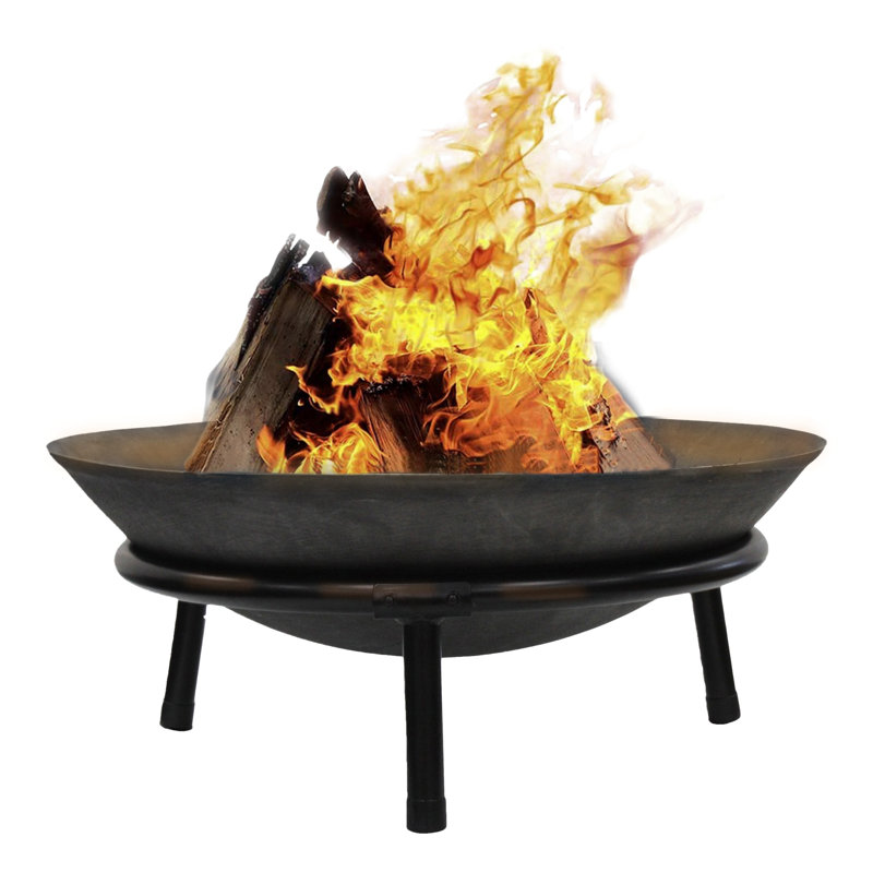 Skerry Round Cast Iron Smokeless Fire Pit