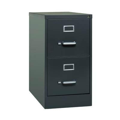 15'' Wide 2 -Drawer Steel File Cabinet