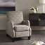 Fauteuil inclinable par pression