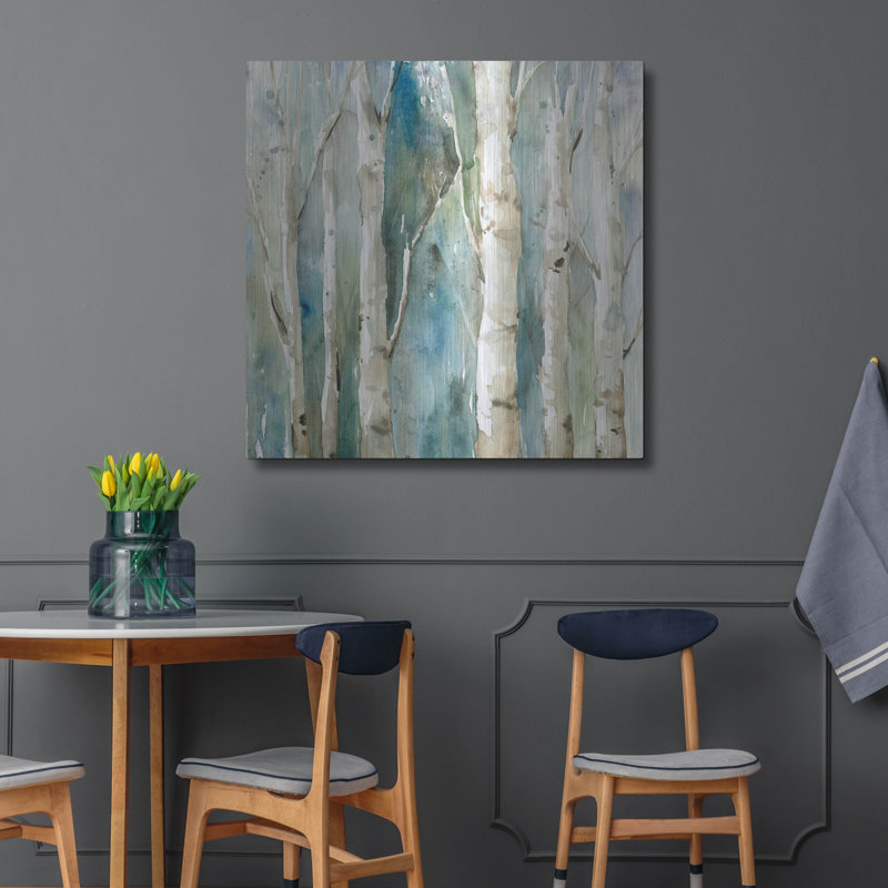 «River Birch» par Carol Robinson, H 36 po x l 36 po