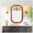 Solid Wood Frame  Mirror-1876778931