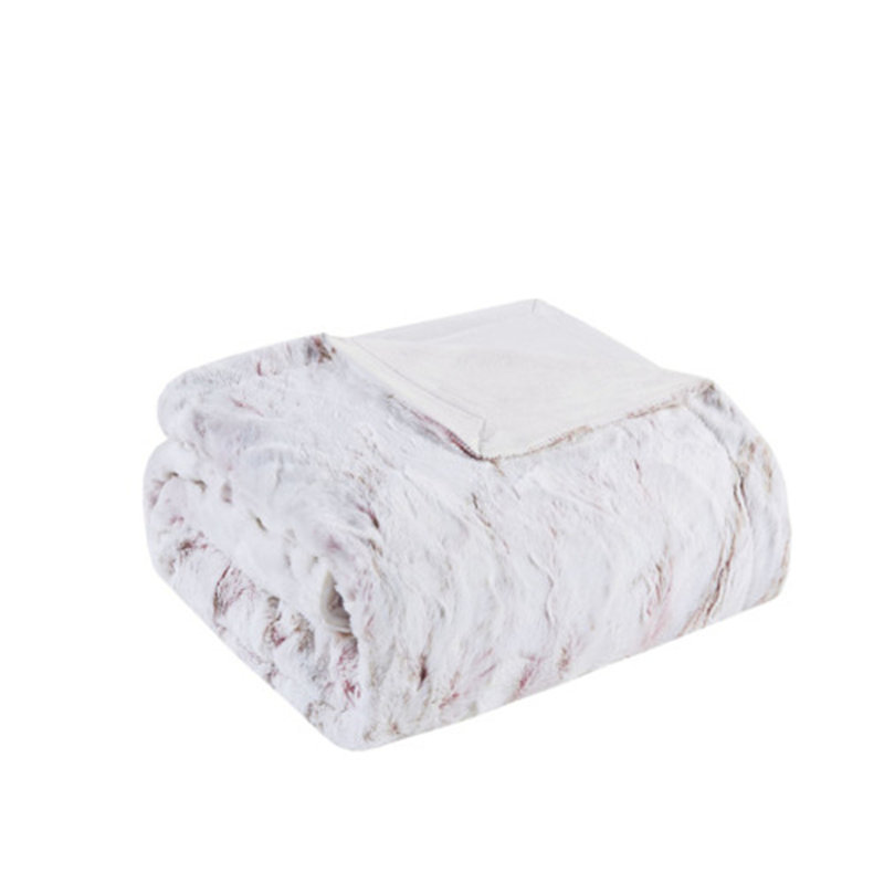 Couverture douce et confortable, Rosé