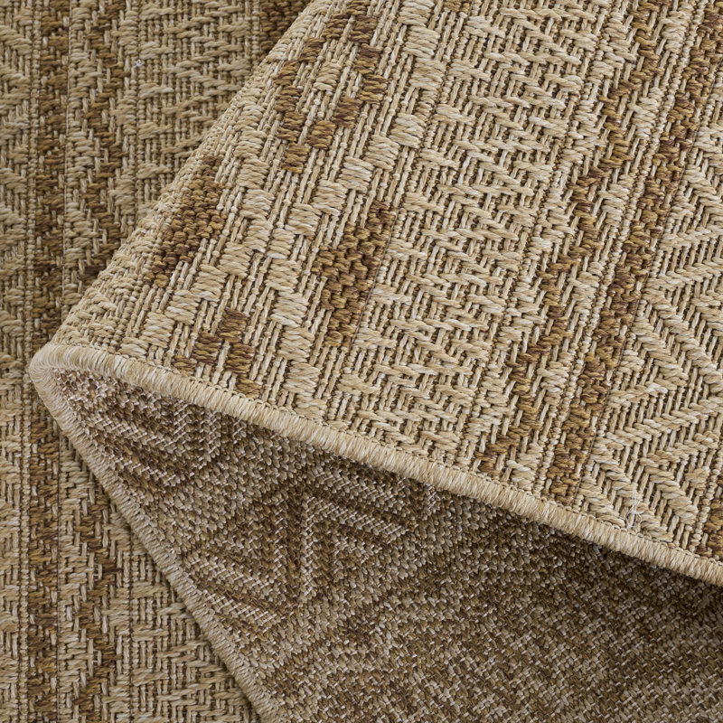 Tapis intérieur / extérieur en sisal toutes saisons Larmont, Rectangle 5 pi 3 po x 7 pi 6 po