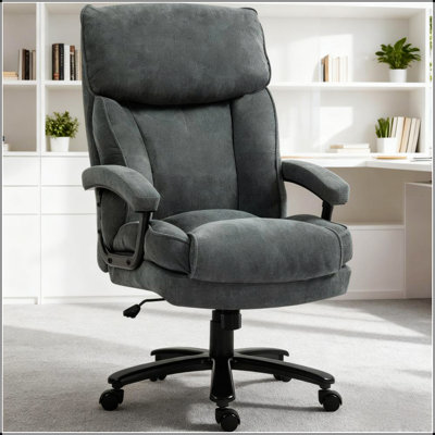 Fauteuil de bureau ergonomique avec rembourrage moelleux et pivot fluide pour un confort et un soutien optimaux tout au long de la journée