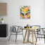 Abstrait d'agrumes, art giclée par LSR Design Studio-490268388-490268376