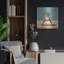 Art mural en métal luxueux «Gym Frog J Jump Jacks» par Lucia Heffernan, 24 po x 24 po-1320911789