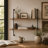 Springlake 2 Piece Industrial Pipe Shelves