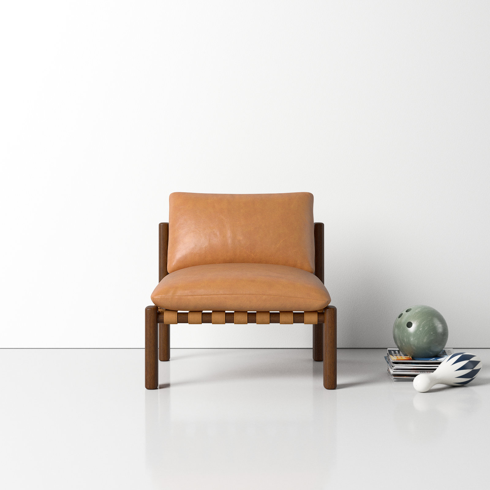Farron Upholstered Slipper Chair