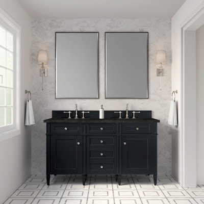 Ensemble de meuble-lavabo double 60 po Dussault