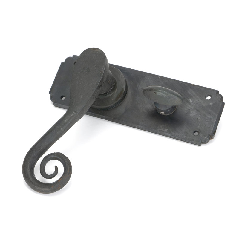 Monkeytail Double Dummy Door Handle, Beeswax