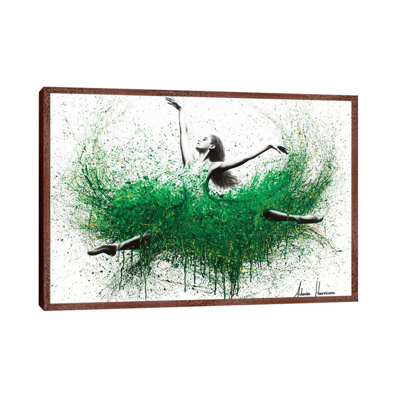Pride And Perseverance by Ashvin Harrison - Print on Canvas, 66.04 cm H x 45.72 cm W, Classic Brown Wood Framed