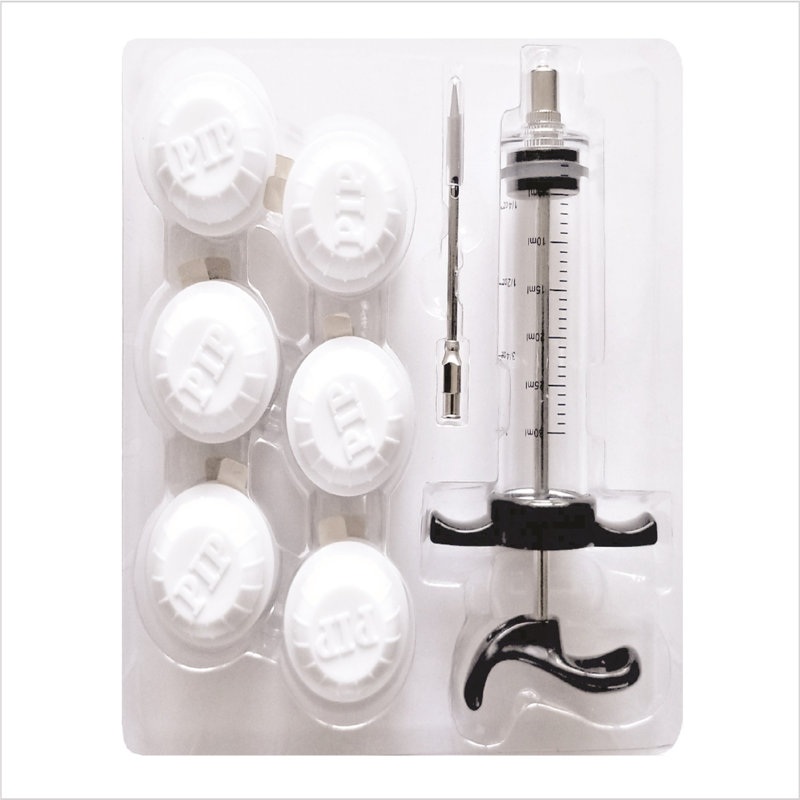 Axis International Plastic Metal Stainless Steel Silicone Cast Iron Manual Meat Injector