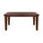 Dark Oak Finish Rectangular 1pc Dining Table-1415582210