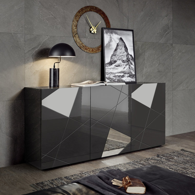 Aveli 459.74cm Sideboard, Grey
